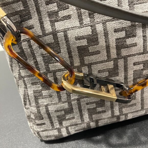 Fendi 2022 Zucca Terrycloth O'Lock Tote (JB1070) - Picture 8 of 15